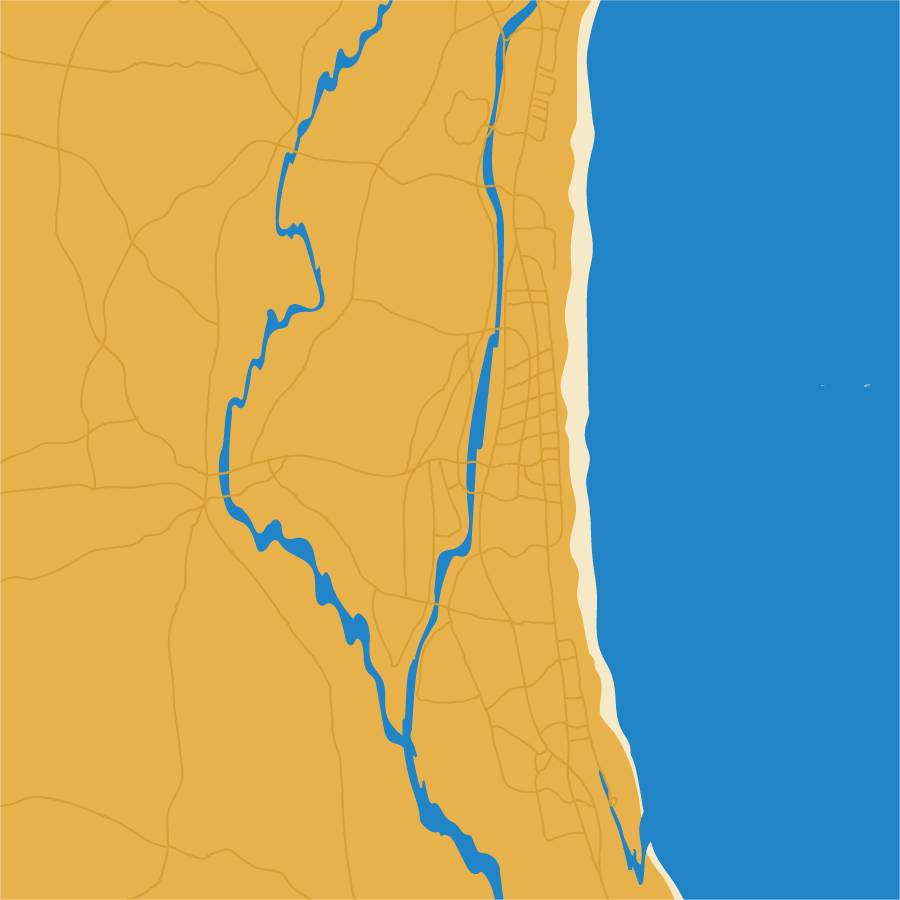 Map of areas